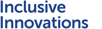 A simple wordmark logo reading Inclusive Innovations